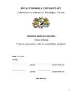 Konspekts 'Lēmumu pieņemšana riska un nenoteiktības apstākļos', 1.