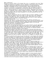 Eseja 'Evolution', 1.