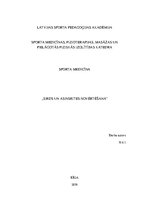 Konspekts 'Sporta medicīna - sirds un asinsrites novērtēšana', 1.