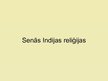 Prezentācija 'Senās Indijas reliģijas', 1.