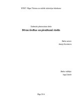 Paraugs 'Bērnu tiesības un pienākumi skolās', 1.