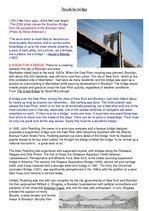 Referāts 'Brooklyn Bridge', 1.