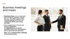 Prezentācija 'Business etiquette of France', 8.