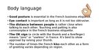 Prezentācija 'Business etiquette of France', 10.