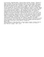 Eseja 'Human Cloning', 1.