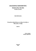 Referāts 'Zemnieku dzimtbūšanas atcelšana Latvijā un Manaseina revīzija', 1.
