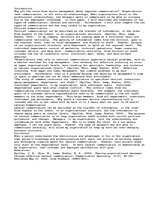 Eseja 'Lateral and Vertical Communication', 1.