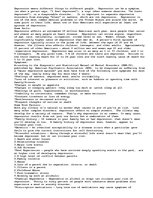 Eseja 'Depression', 1.