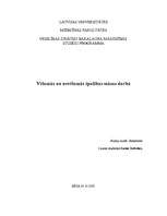 Eseja 'Medmāsas vēlamās un nevēlamās īpašības', 1.