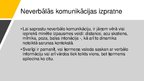 Prezentācija 'Neverbālā saskarsme un komunikācijas barjeras', 16.