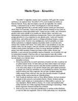 Eseja 'Mario Pjūzo "Krusttēvs"', 1.