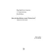 Referāts 'Bērna tēls Jāņa Klīdzēja romānā "Cilvēka bērns"', 1.