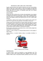 Konspekts 'Kādi ir ūdens sūkņu veidi ūdens nogādāšanai no upītes uz dārzu vai dārza māju', 1.