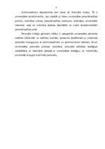 Prakses atskaite 'Personāla vadības un Lietvedības prakse vadošas universitātes Personāla nodaļā', 5.