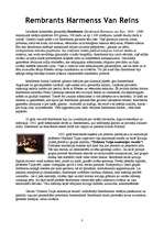 Referāts 'Rembrants', 3.