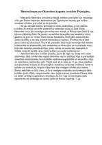 Eseja 'Manas domas par Oktaviāna Augusta izveidoto principātu', 1.