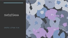 Prezentācija 'Smēķēšana', 1.