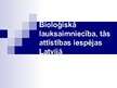 Prezentācija 'Bioloģiskā lauksaimniecība, tās attīstības iespējas Latvijā', 1.