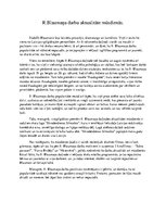 Eseja 'Rūdolfa Blaumaņa darbu aktualitāte mūsdienās', 1.