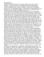 Eseja 'Brave New World --A Dystopian Society---', 1.