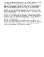 Eseja 'Civilization and the Wilderness', 1.