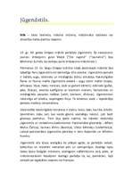 Konspekts 'Jūgendstils', 1.