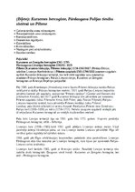 Konspekts 'Kurzemes hercogiste, Pārdaugava Polijas tiesību sistēmā un Piltene', 1.