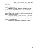 Prakses atskaite 'Pirmsskolas skolotāja prakse', 19.