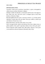 Prakses atskaite 'Pirmsskolas skolotāja prakse', 22.