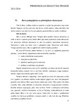 Prakses atskaite 'Pirmsskolas skolotāja prakse', 33.