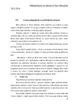 Prakses atskaite 'Pirmsskolas skolotāja prakse', 38.