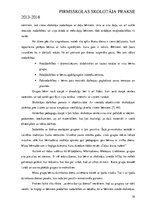 Prakses atskaite 'Pirmsskolas skolotāja prakse', 39.