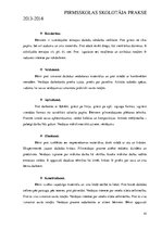 Prakses atskaite 'Pirmsskolas skolotāja prakse', 41.