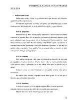 Prakses atskaite 'Pirmsskolas skolotāja prakse', 64.