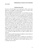 Prakses atskaite 'Pirmsskolas skolotāja prakse', 73.