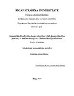 Konspekts 'Komunikācijas būtība, veidi, sistēmas, process', 1.