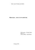 Konspekts 'Mājas lapas – mūsu dzīves sastāvdaļa', 1.