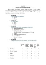 Konspekts 'Anketa. Interneta lietojums jauniešu vidū', 1.