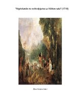 Referāts 'Ž.A.Vato gleznas "Atgriešanās no svētceļojuma uz Kitēras salu" analīze', 5.