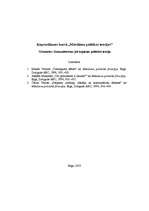 Eseja 'Komunitārisms jeb kopienas politiskā teorija', 1.