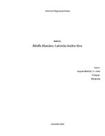 Referāts 'Ādolfs Alunāns: latviešu teātra tēvs', 1.