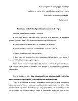 Eseja 'Piecas peldēšanas nodarbību problēmas bērniem vecumā no 6 līdz 9 gadiem', 1.