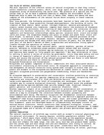 Eseja 'Ecosystems - Preservation vs. Conservation', 1.