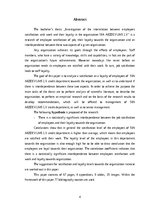 Diplomdarbs 'SIA AIZDEVUMS.LV personāla apmierinātības ar darbu un lojalitātes savstarpējās s', 4.