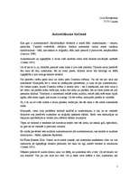 Referāts 'Autentiskums tūrismā', 1.