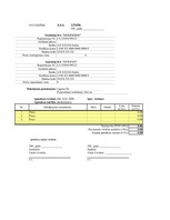 Paraugs 'Preču pavadzīme', 1.