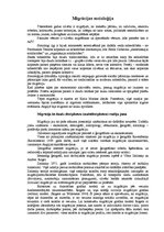 Konspekts 'Migrācijas socioloģija', 1.