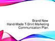 Prezentācija 'Marketing Communication Plan', 1.