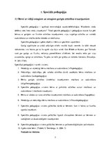 Referāts 'Speciālā pedagoģija', 3.