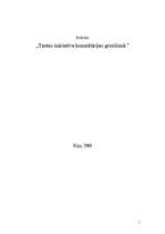 Referāts 'Tautas iniciatīva konstitūcijas grozīšanā', 1.